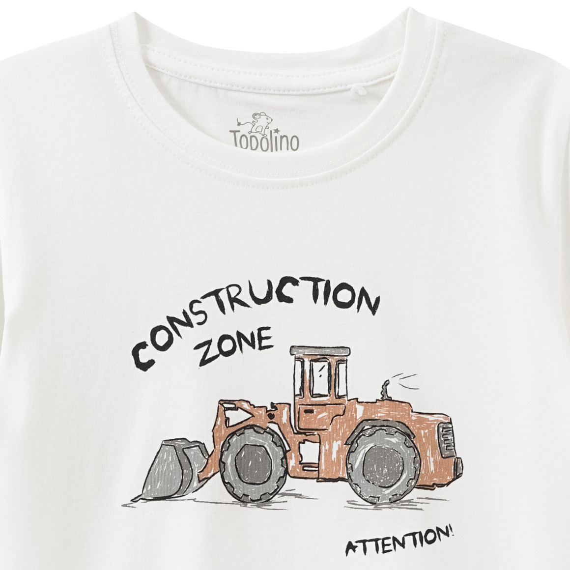 Jungen T-Shirt mit Fahrzeug-Motiv
