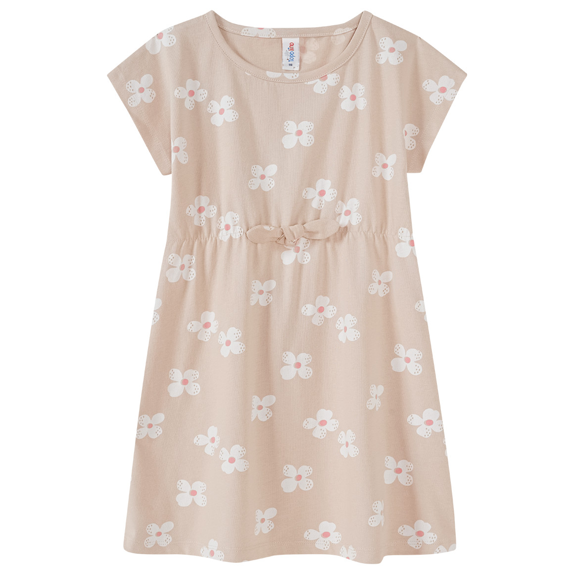 Mädchen Kleid mit Blumen-Print