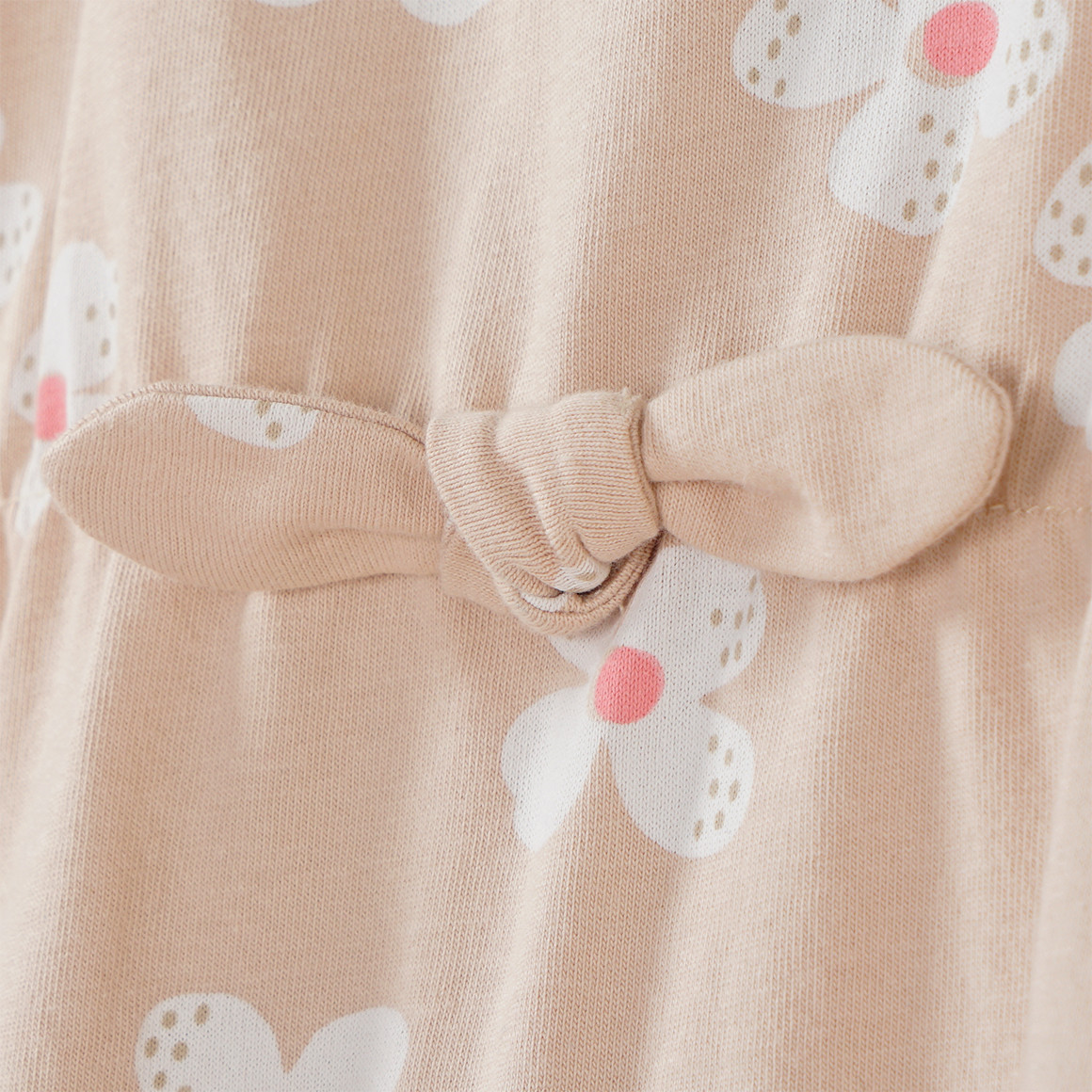 Mädchen Kleid mit Blumen-Print