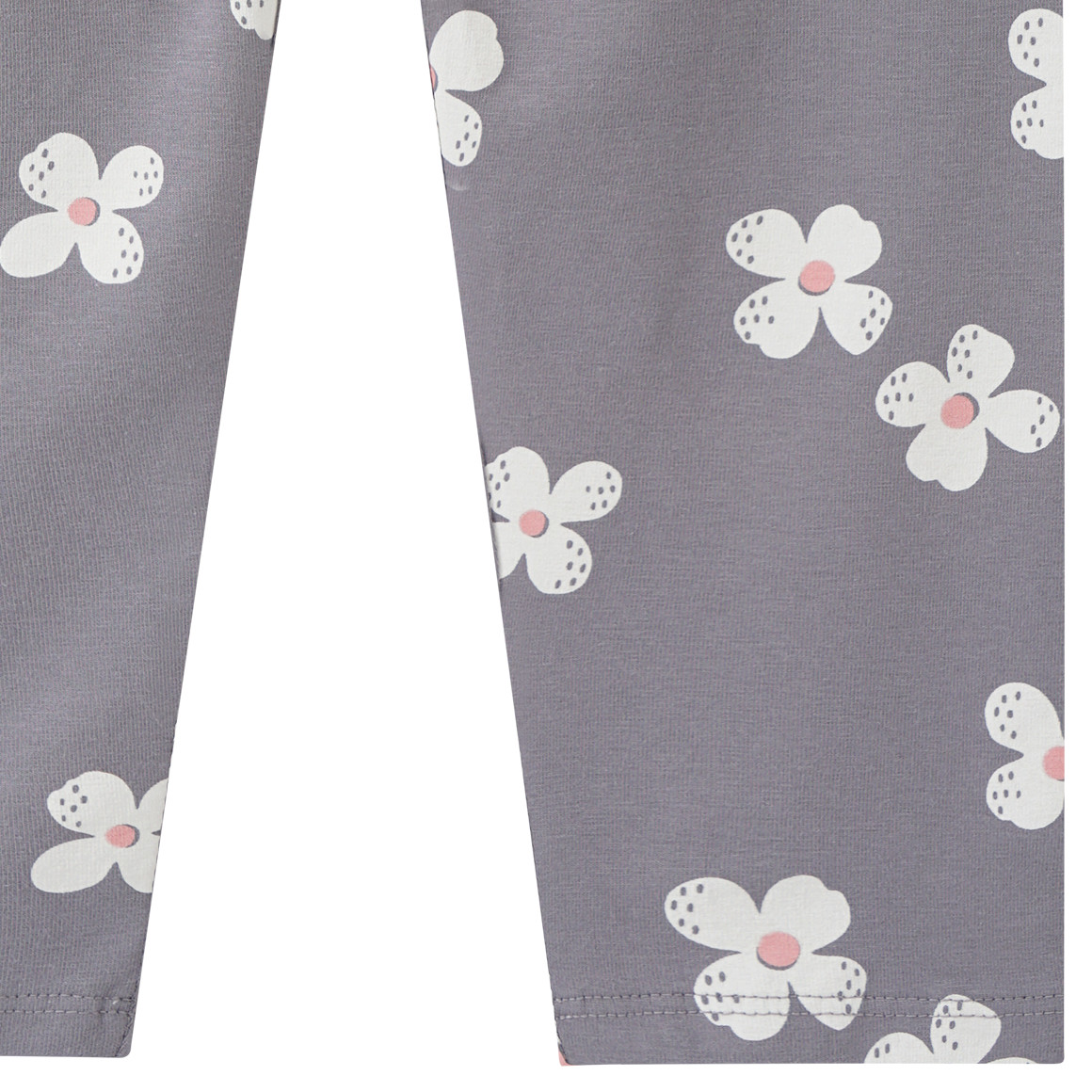 Meisjes leggings met bloemenmotief