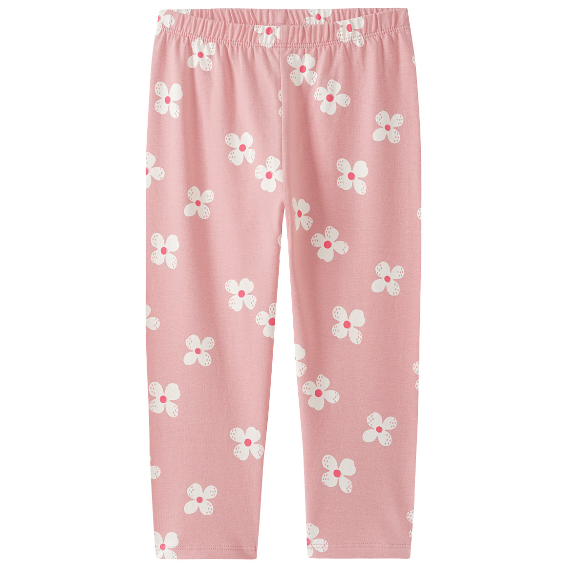 Meisjes leggings met bloemenmotief