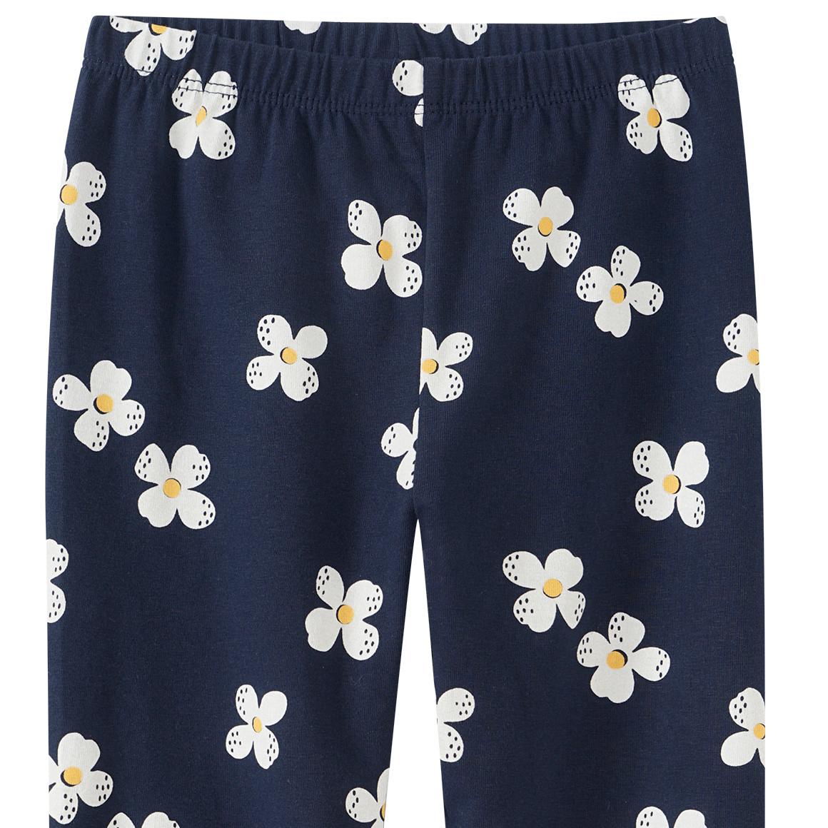 Meisjes leggings met bloemenmotief