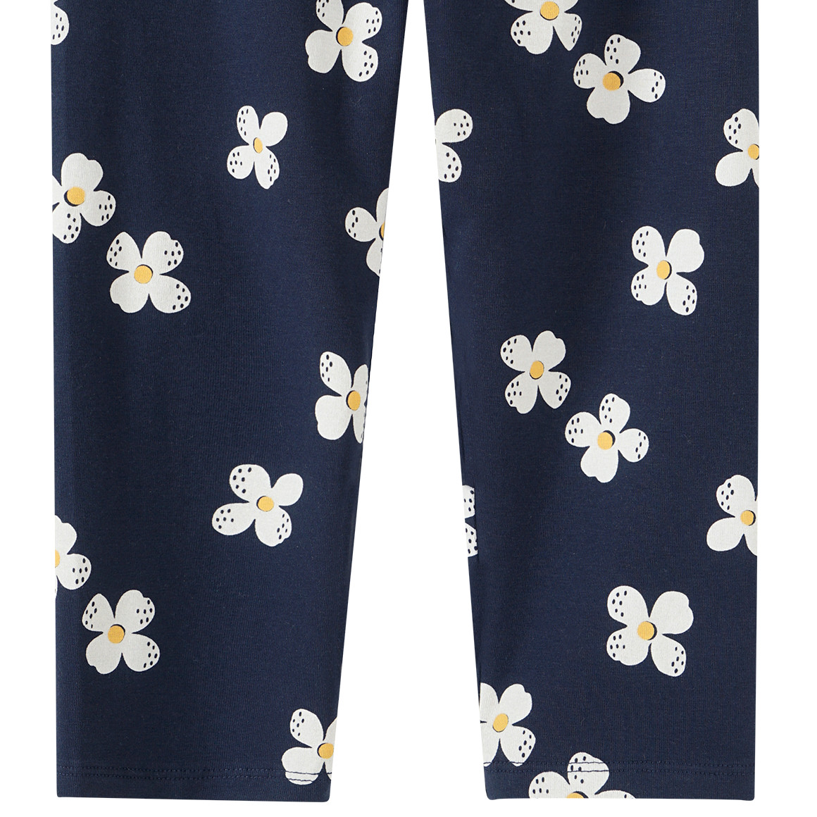 Meisjes leggings met bloemenmotief