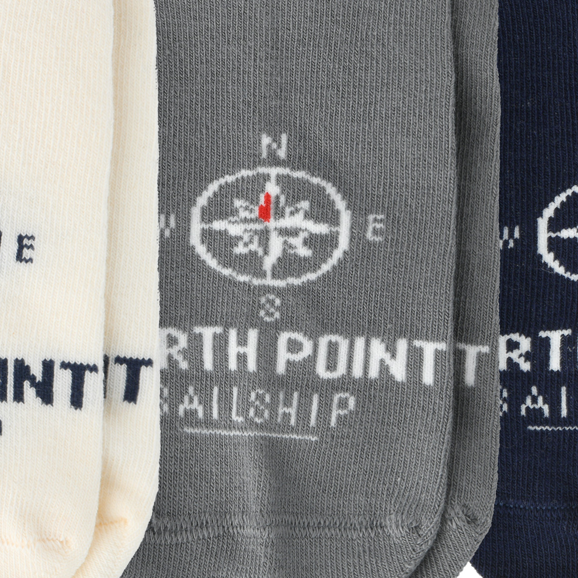 Set van 3 paar sneakersokken voor jongens