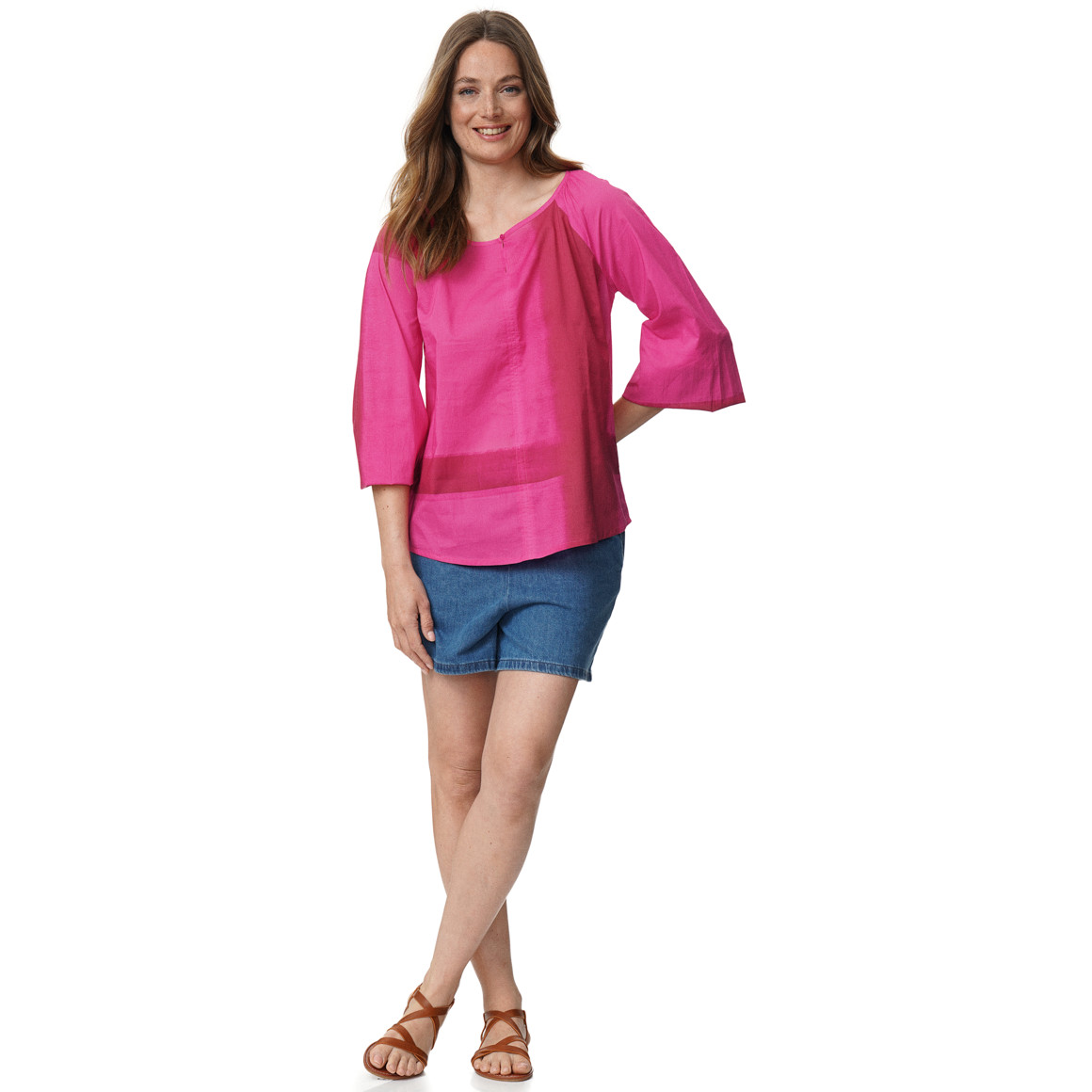 Damen Bluse mit Farbverlauf