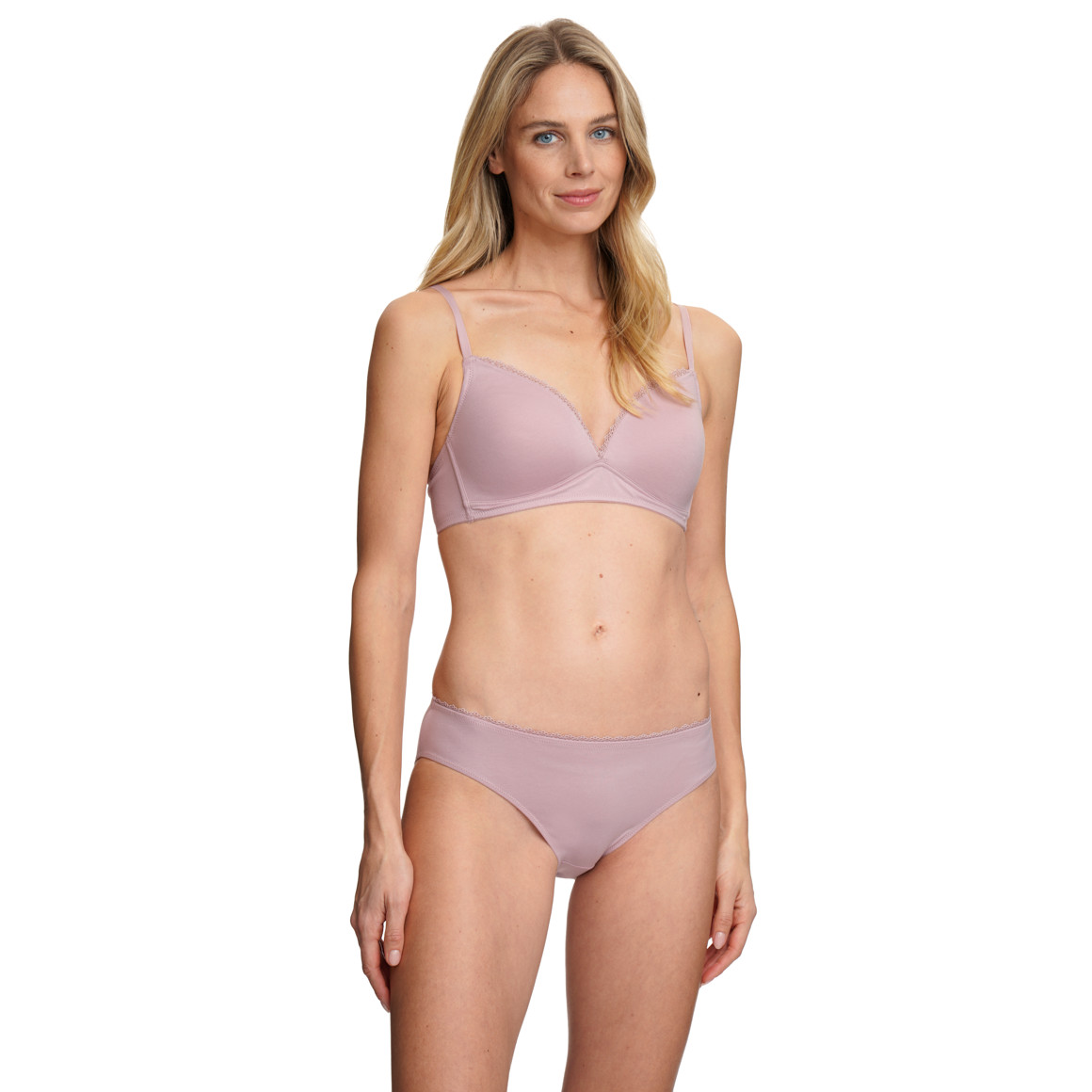  2 Damen Soft-BHs mit Spitze