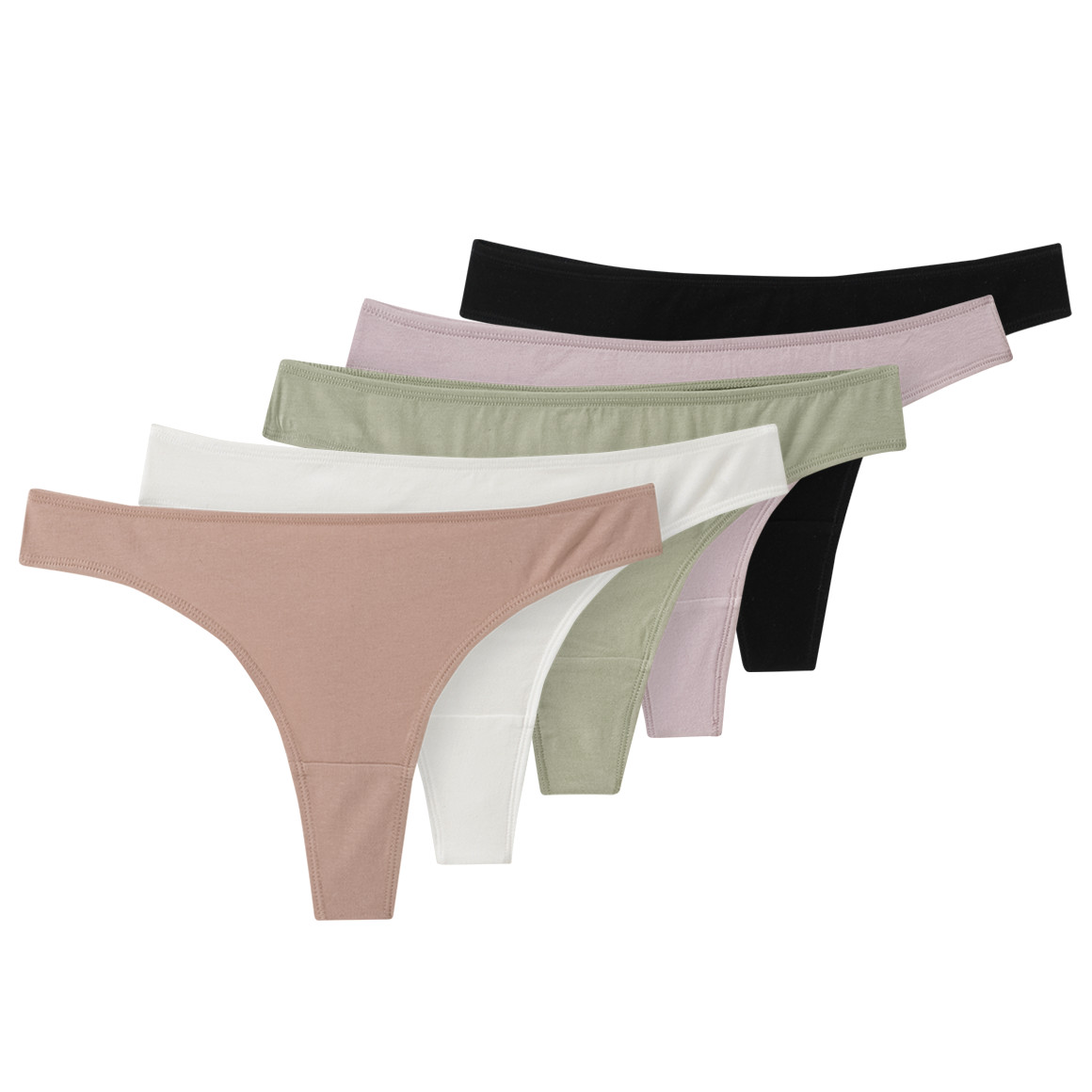 5 Damen Strings im Set