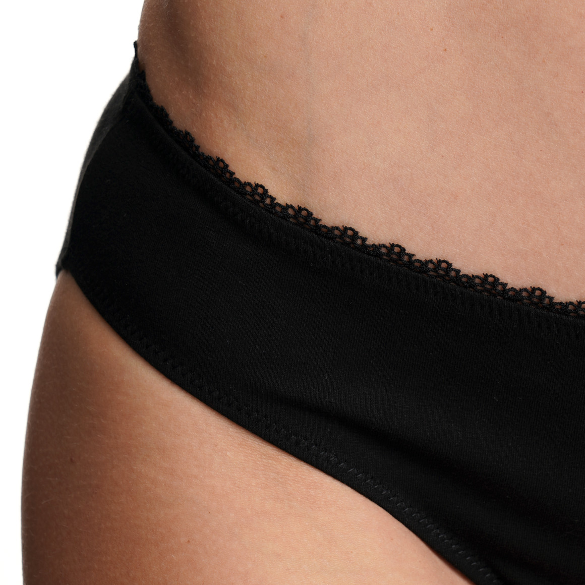 5 Damen Slips mit Spitze