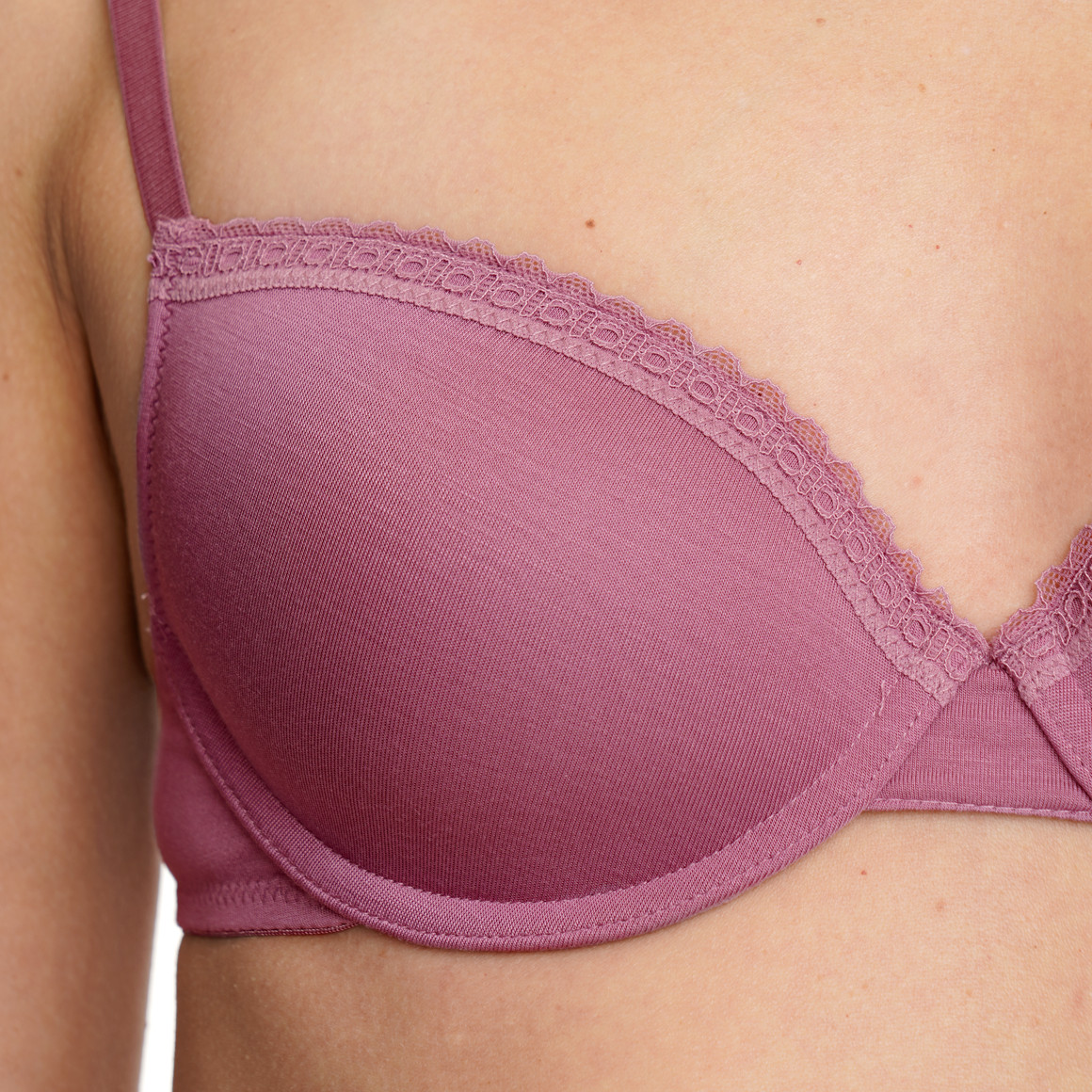 2 Damen Bügel-BHs mit Spitze