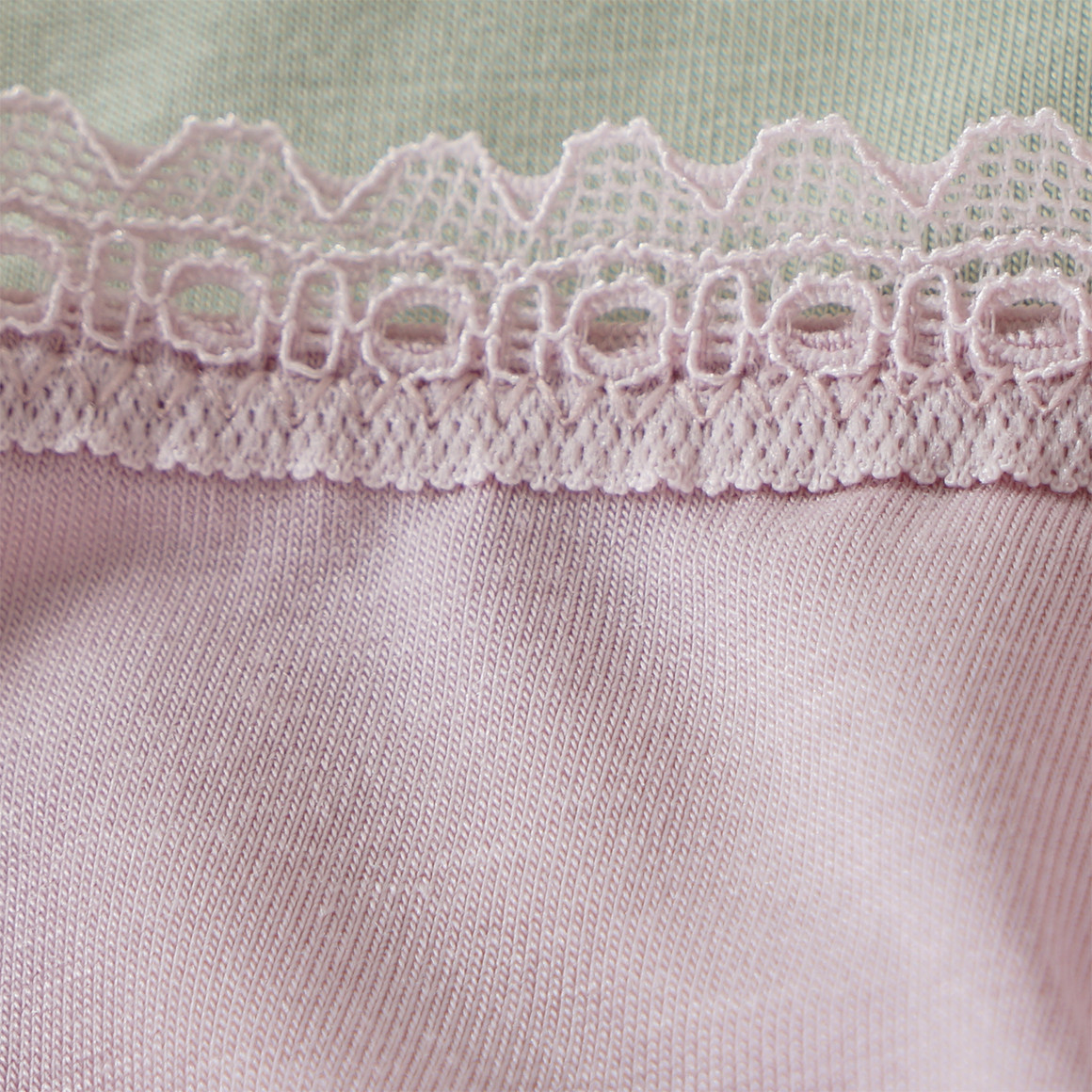 5 Damen Pantys mit Spitze