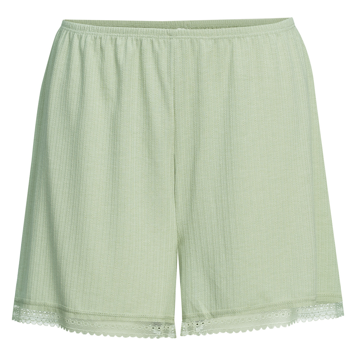 Damen Schlafshorts mit Ajour-Muster