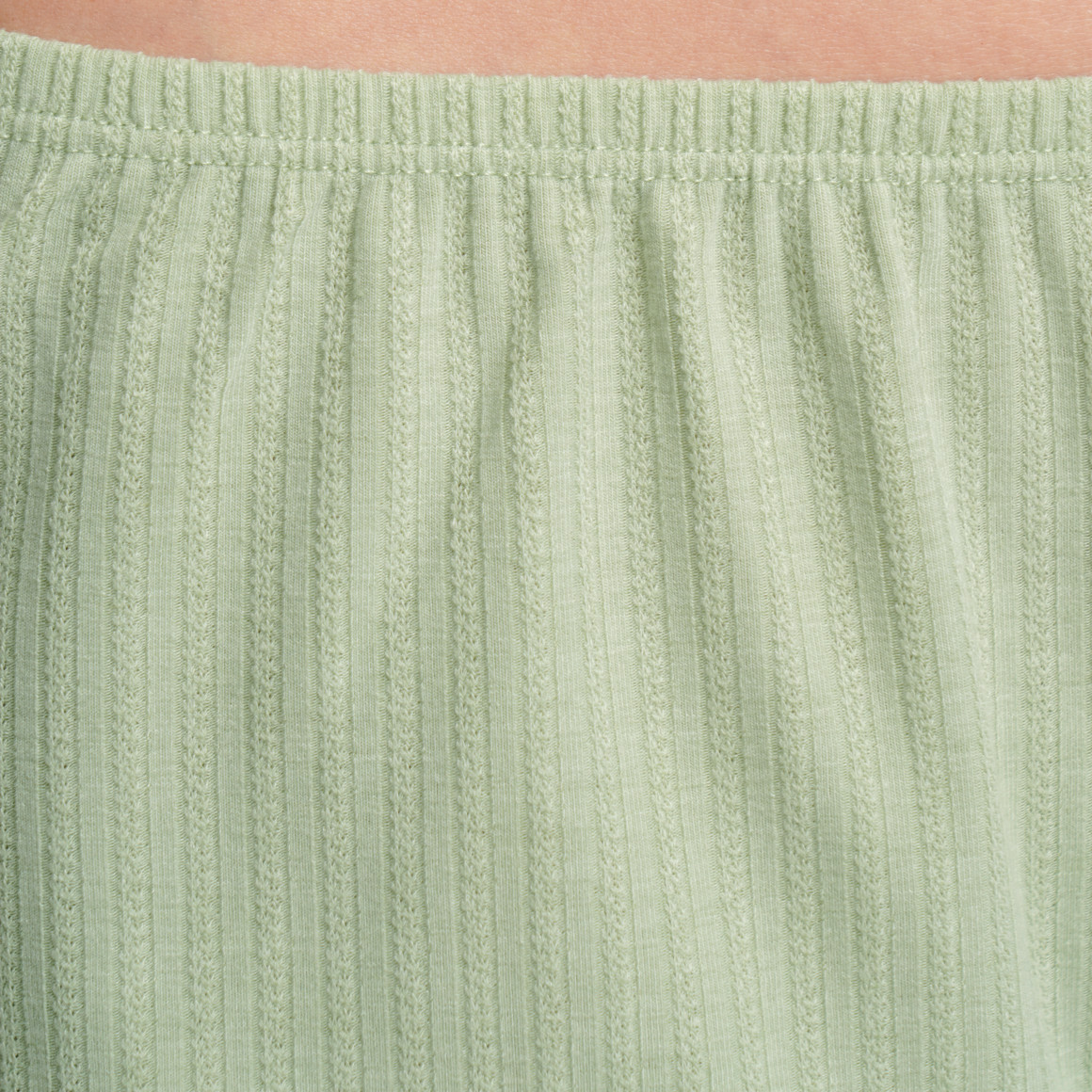 Damen Schlafshorts mit Ajour-Muster