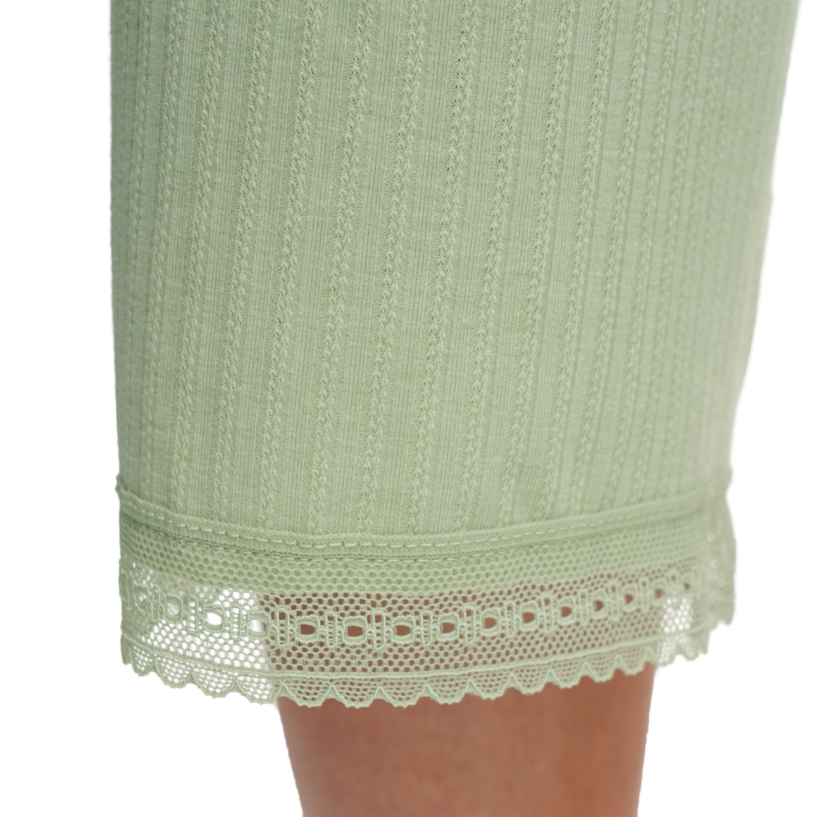 Damen Schlafhose mit Ajour-Muster