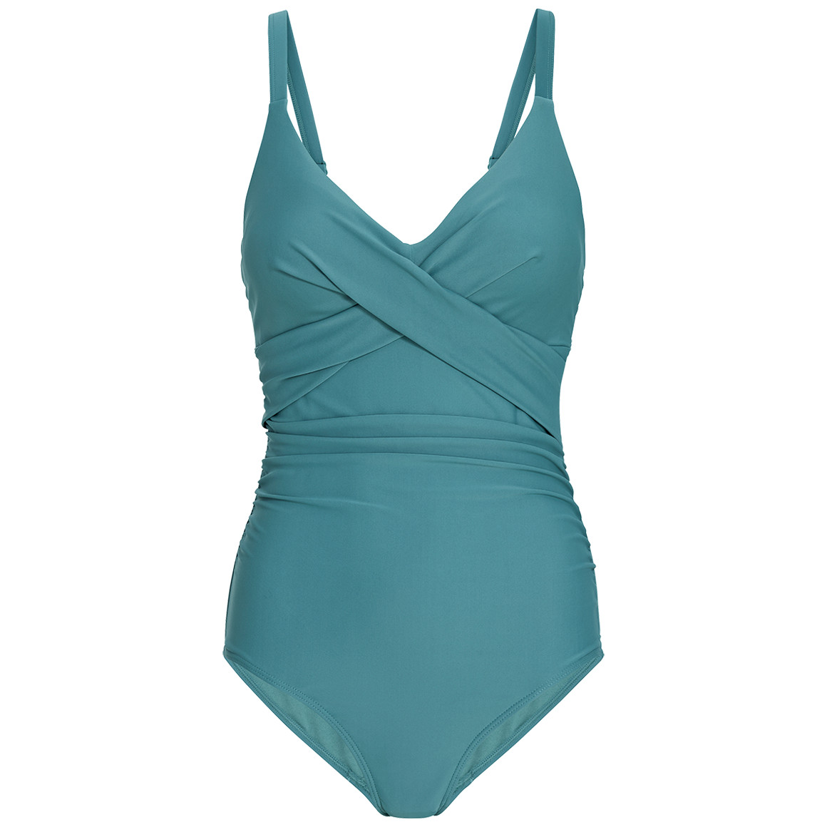 Damen Shape-Badeanzug in Wickel-Optik