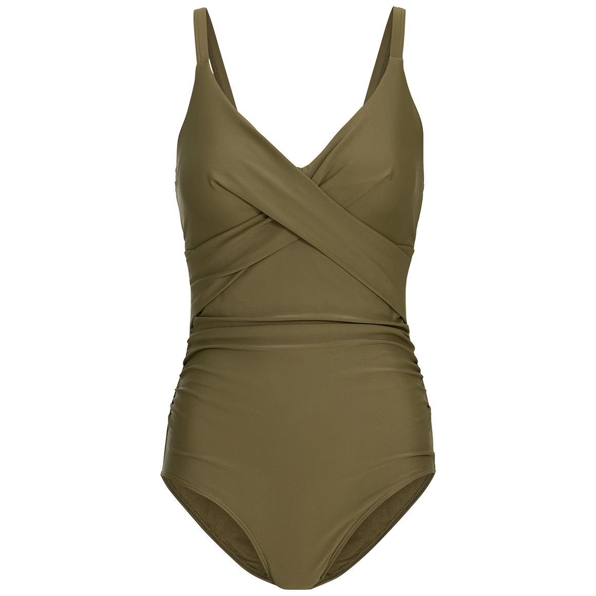 Damen Shape-Badeanzug in Wickel-Optik
