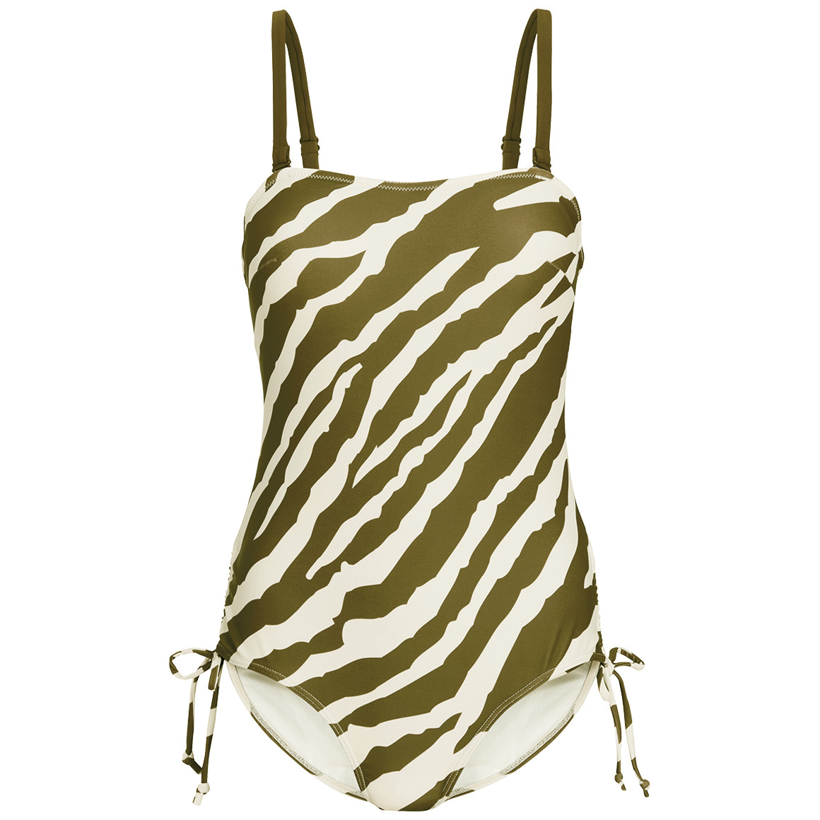 Damen Shape-Badeanzug im Animal-Look
