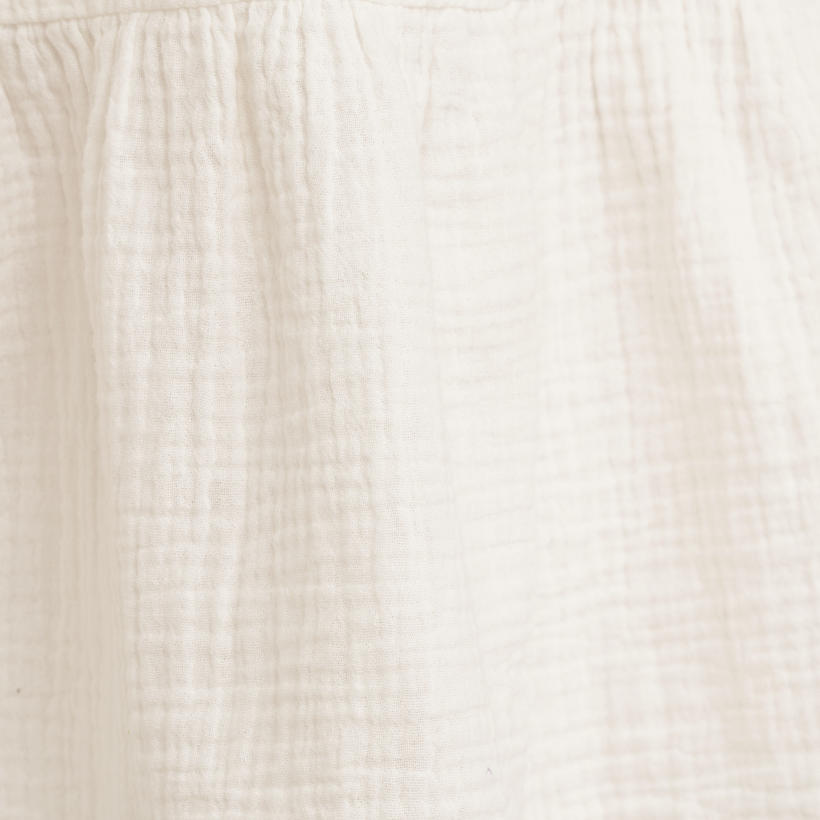 Damen Musselin-Kleid in Unifarben