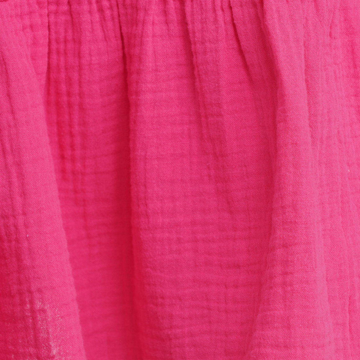 Damen Musselin-Kleid in Unifarben