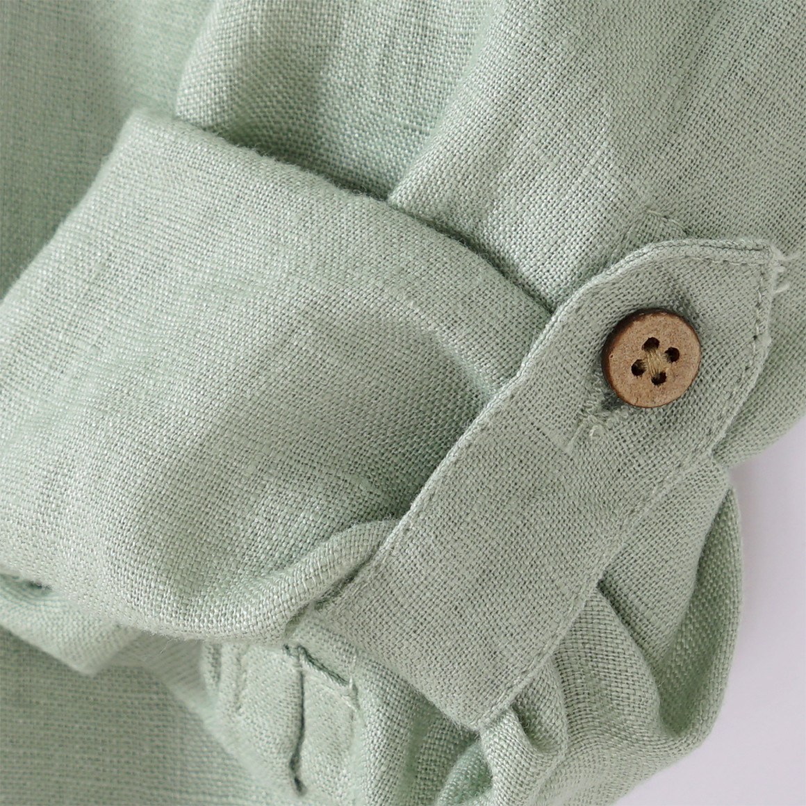 Jungen Leinen-Hemd mit Brusttasche