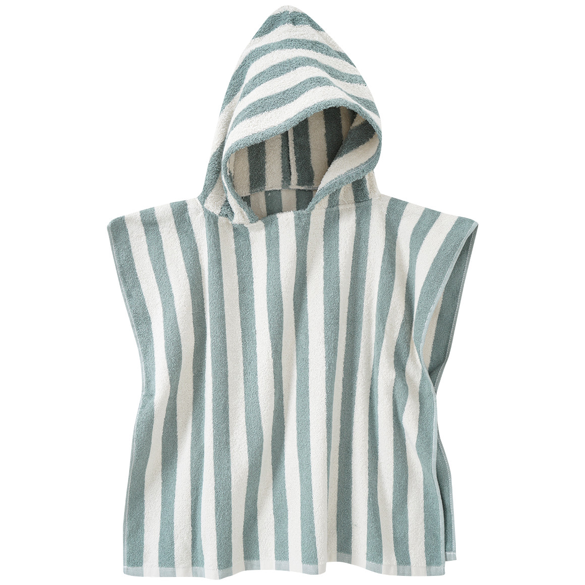 Kinder Badeponcho mit Streifen