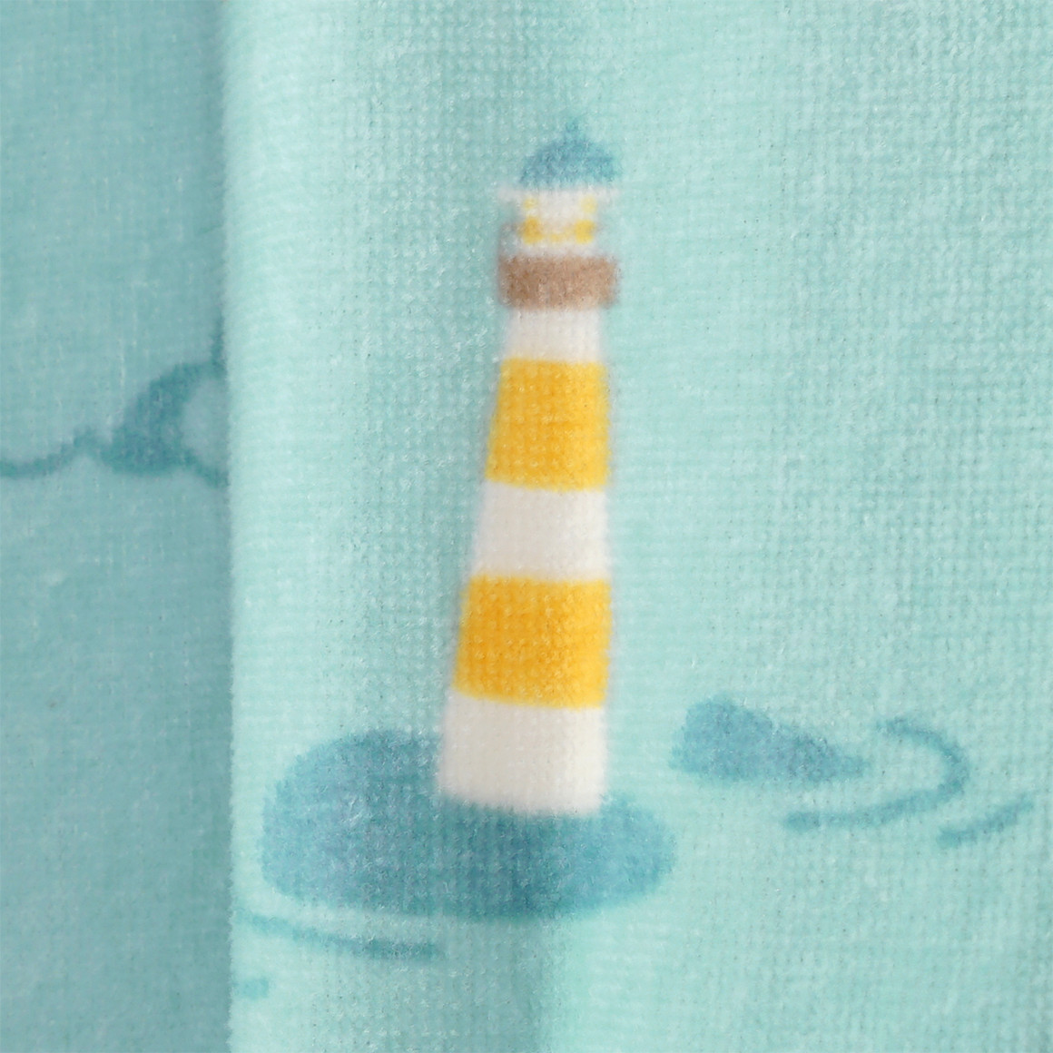 Kinder Badeponcho mit Segelschiffen