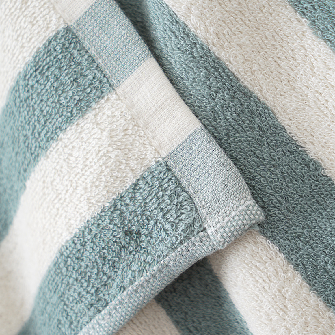 Badetuch mit Streifen