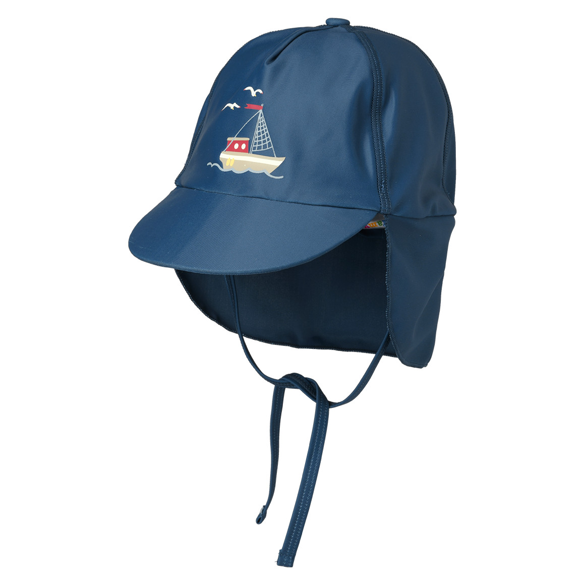 Baby UV-Badekappe mit Segelboot UPF60