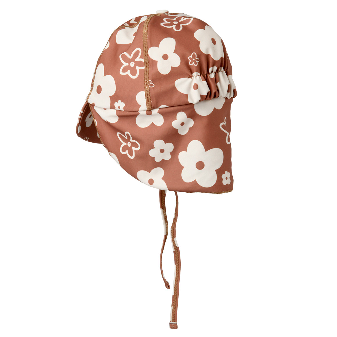 Baby UV-Badekappe mit Blumen UPF60