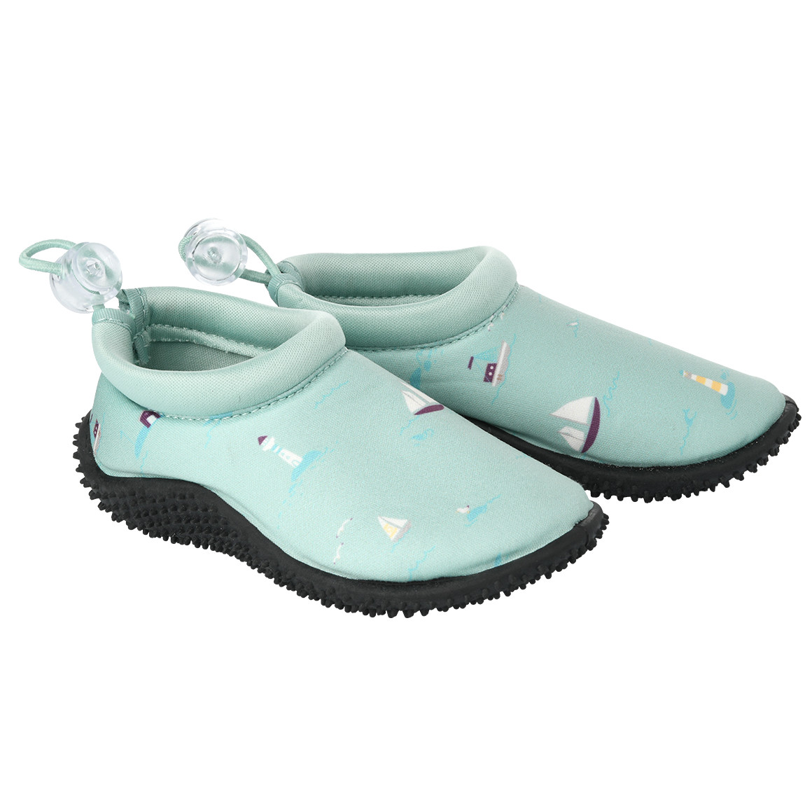 Baby Badeschuhe mit Segelschiffen