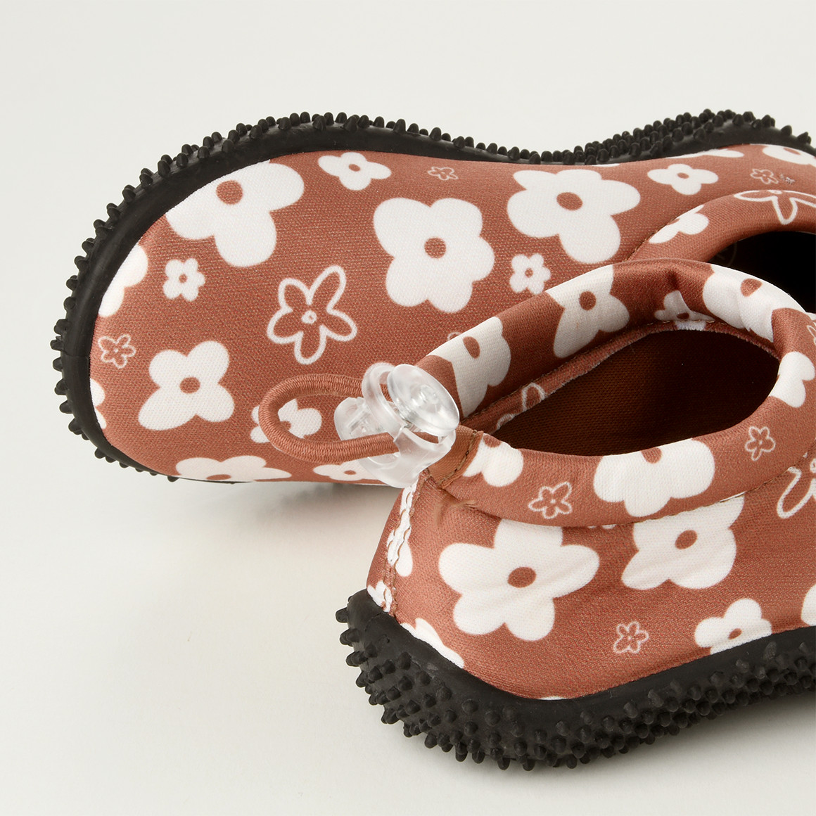 Baby Badeschuhe mit Blumen