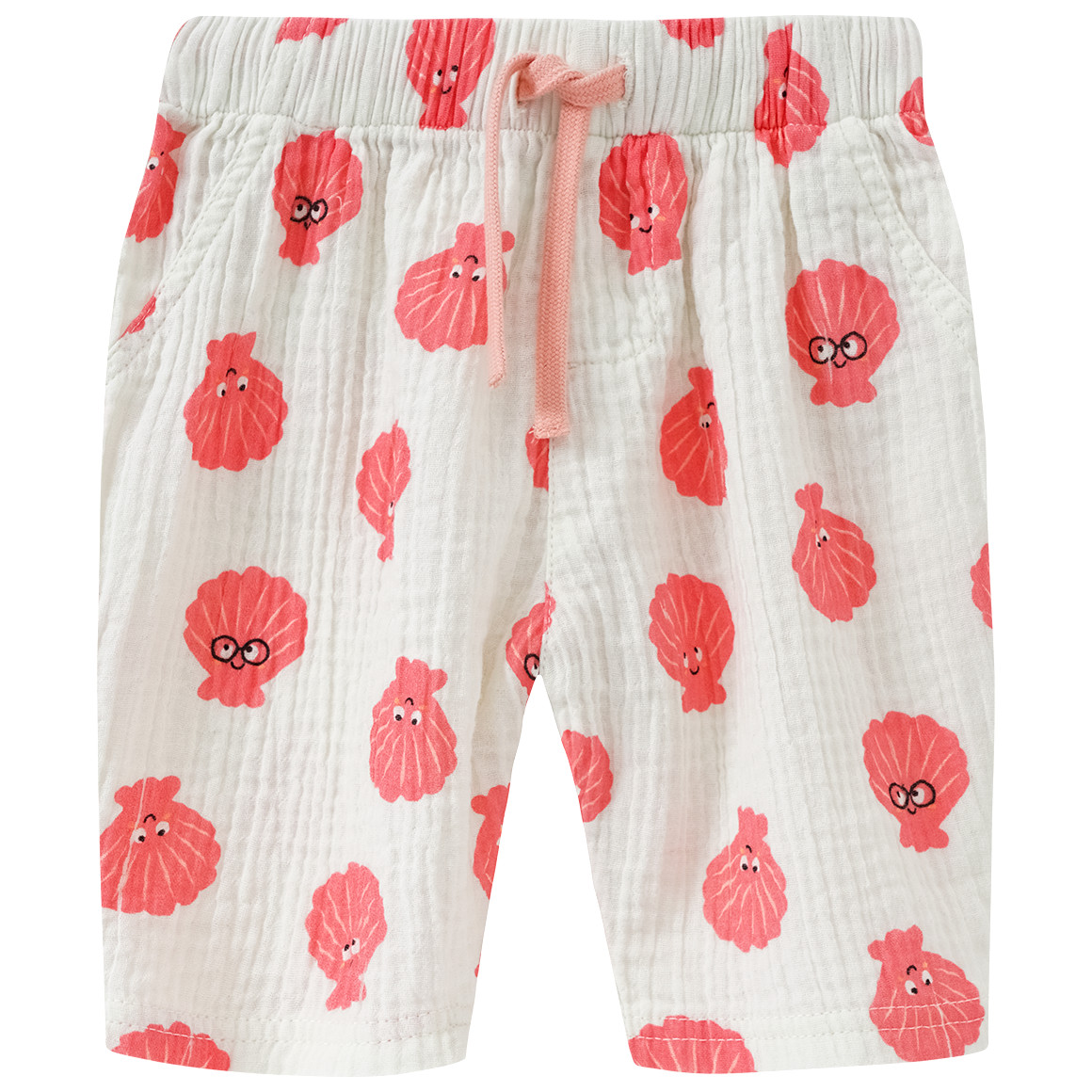 Newborn Set aus T-Shirt und Musselin-Hose 