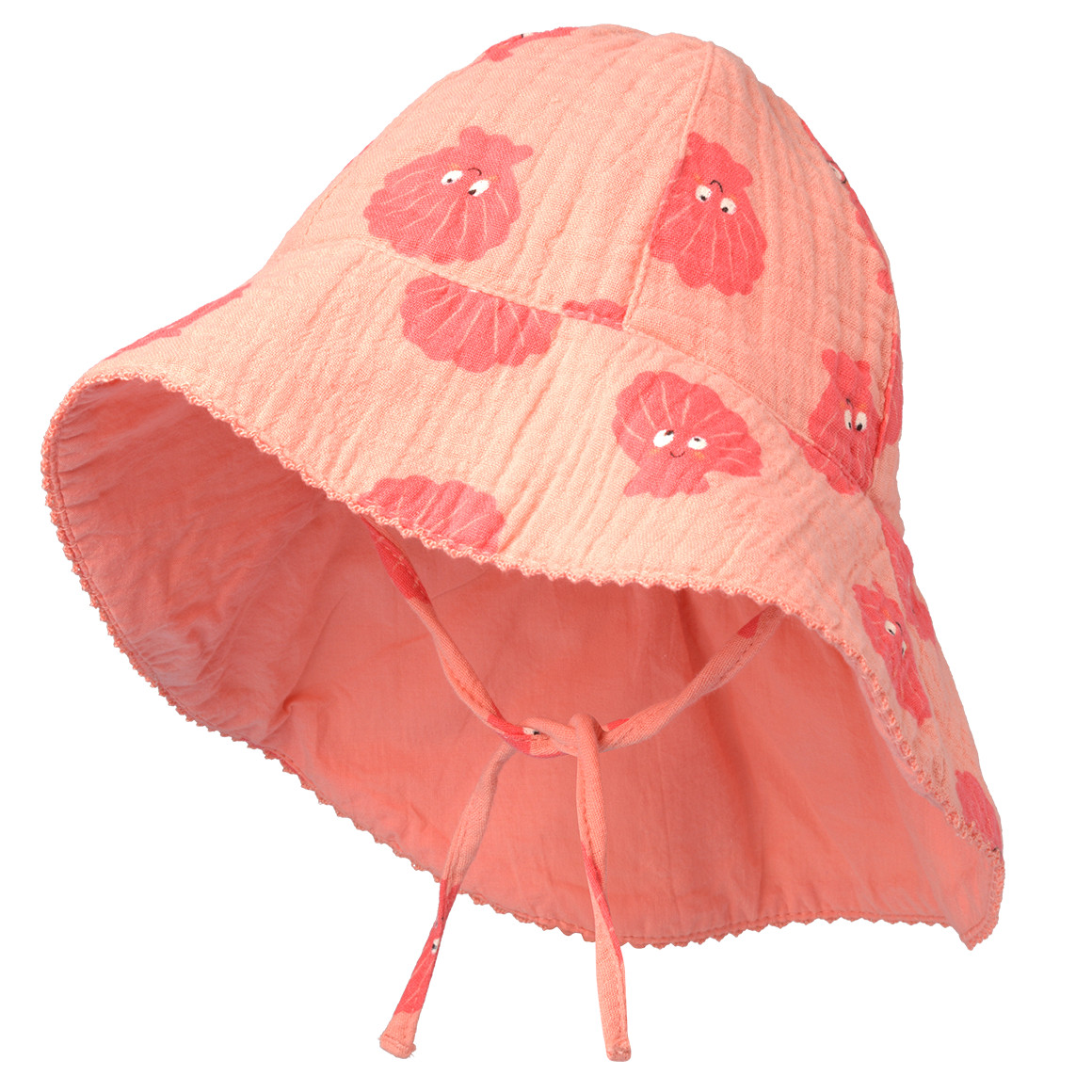 Newborn Musselin-Set Kleid, Shorts und Hut