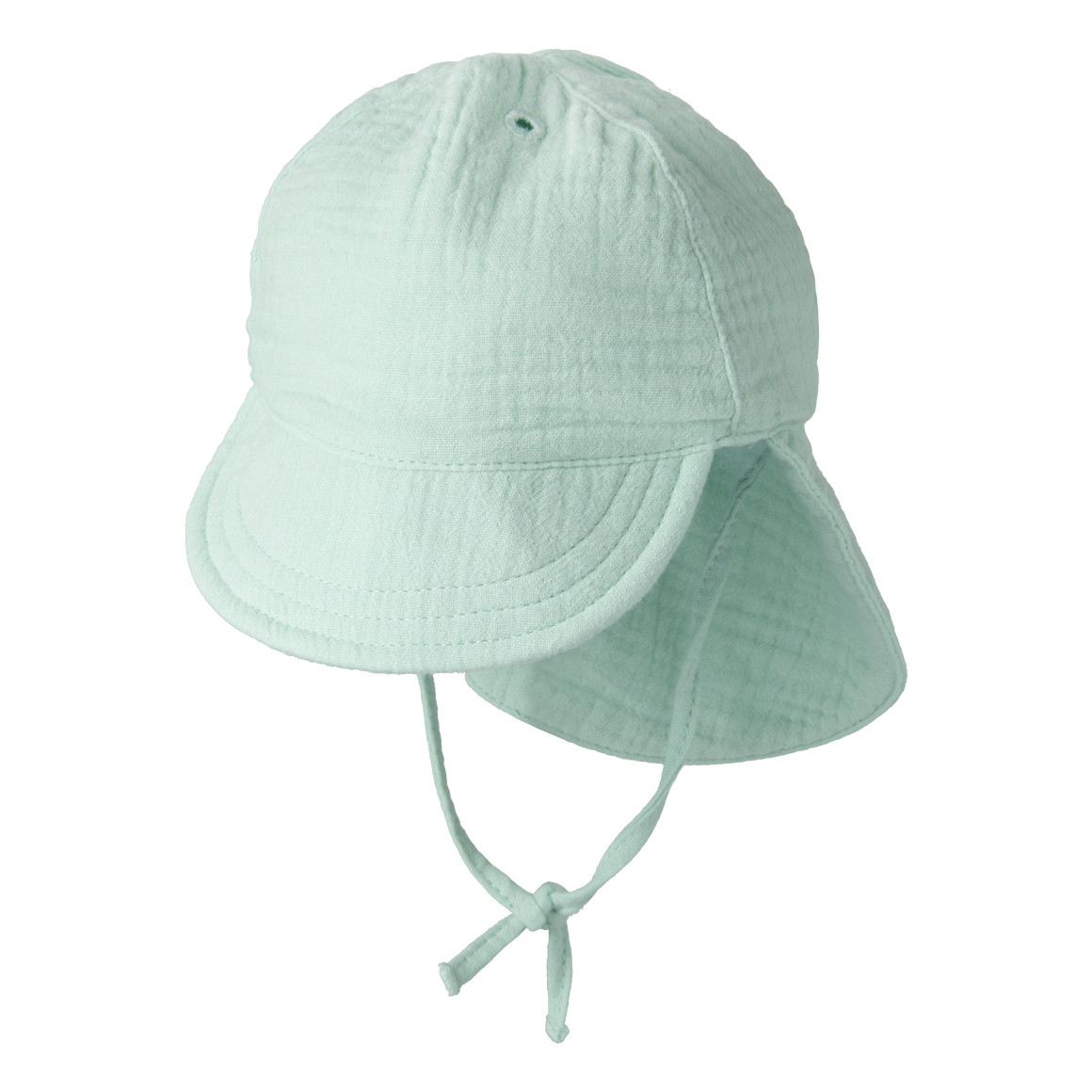 Newborn Set aus Musselin-Hemd, Shorts und Hut