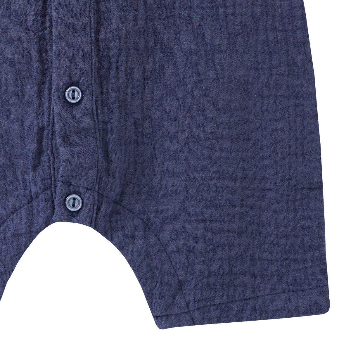 Newborn Musselin-Overall mit Stickerei