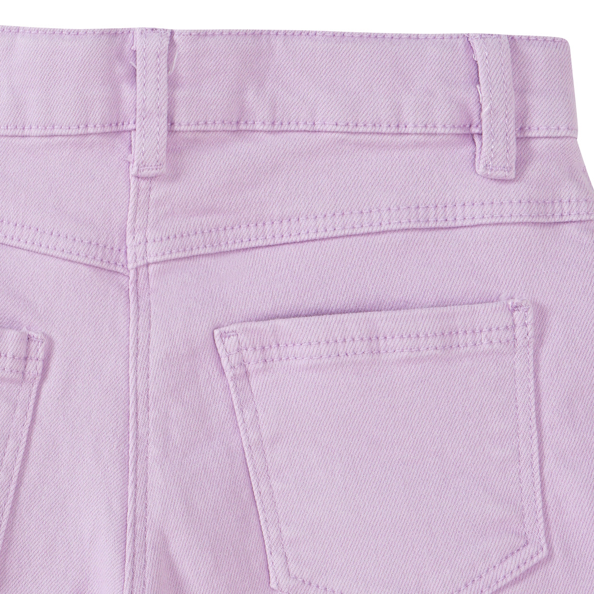 Mädchen Jeans-Shorts mit Fransen