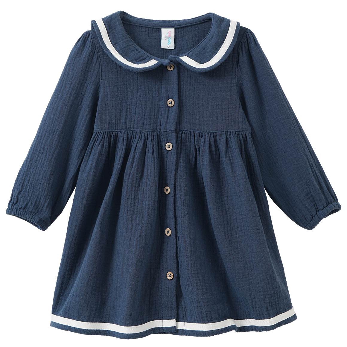 Baby Set aus Musselin-Kleid mit Shorts