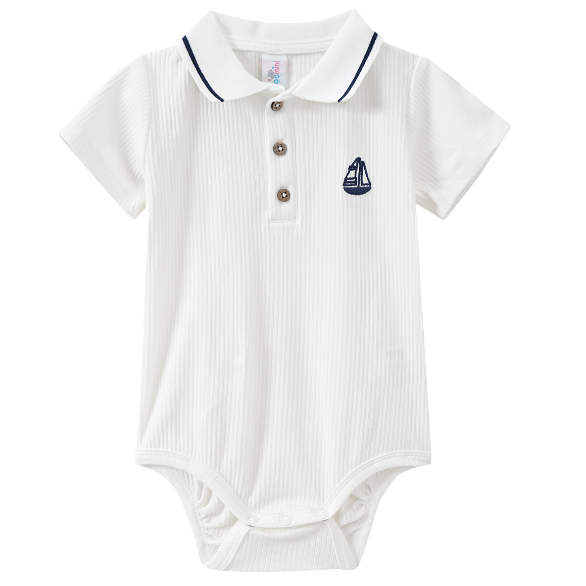 Baby Set mit Body, Shorts und Mütze