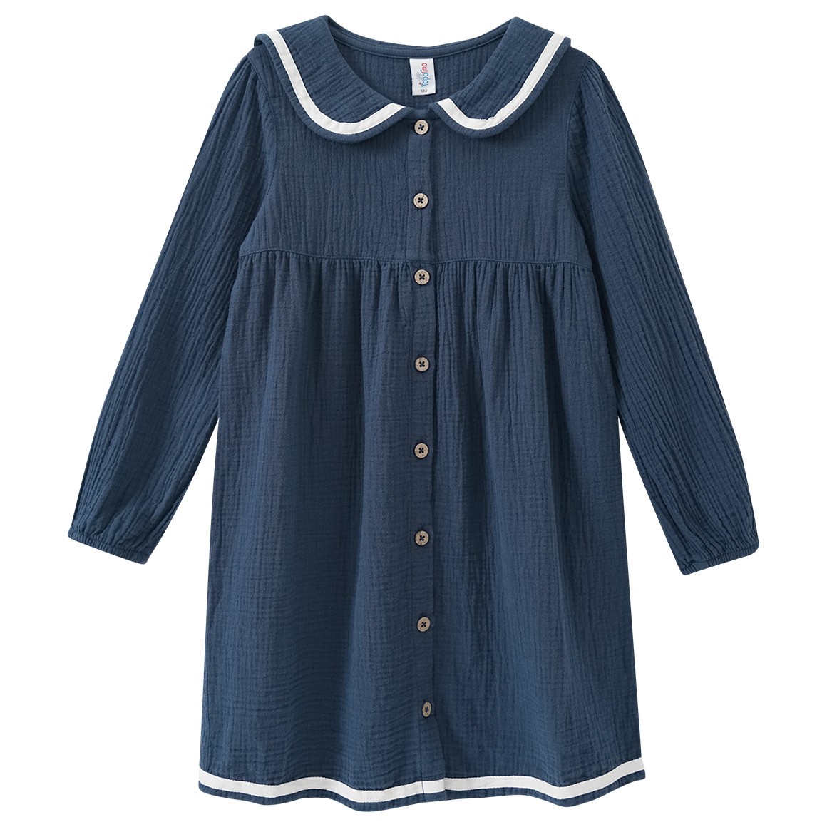 Mädchen Musselin-Kleid aus Baumwolle