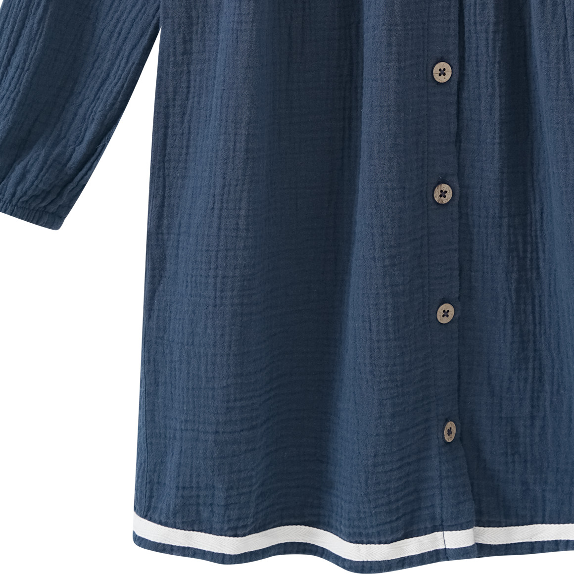 Mädchen Musselin-Kleid aus Baumwolle