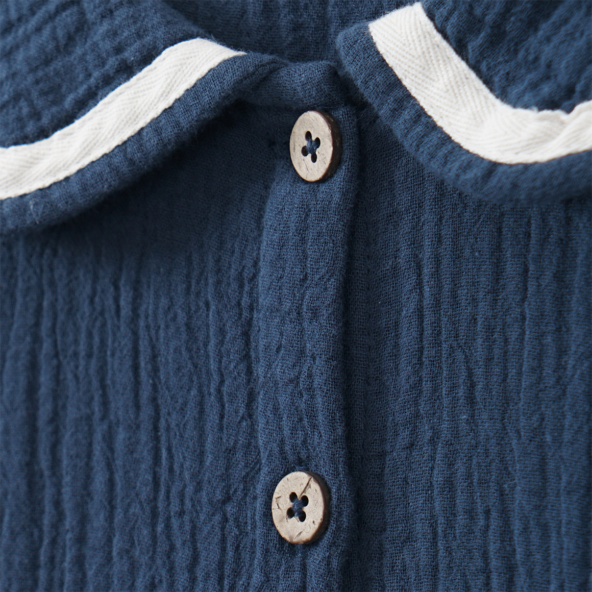 Mädchen Musselin-Kleid aus Baumwolle