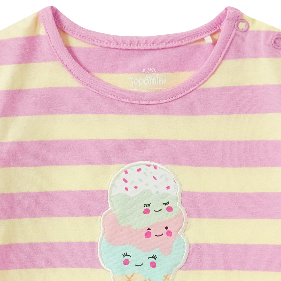 Baby T-Shirt mit Streifen