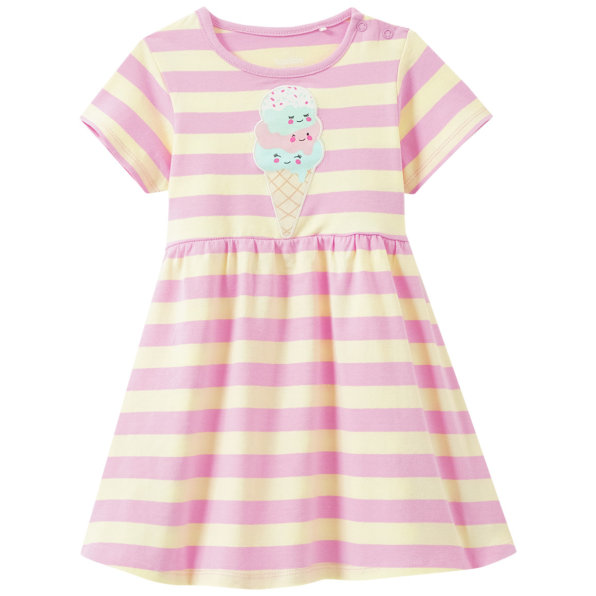 Baby Kleid mit Streifen