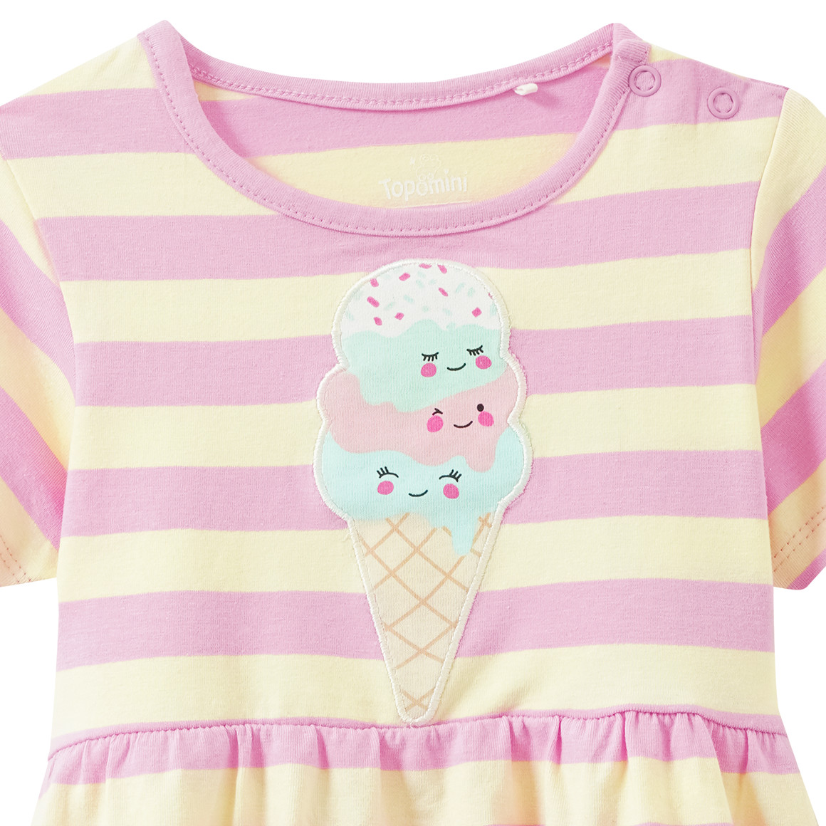 Baby Kleid mit Streifen