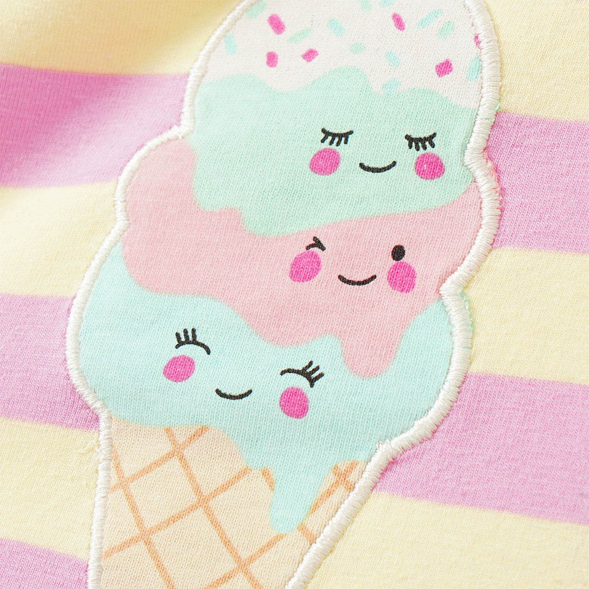 Baby Kleid mit Streifen