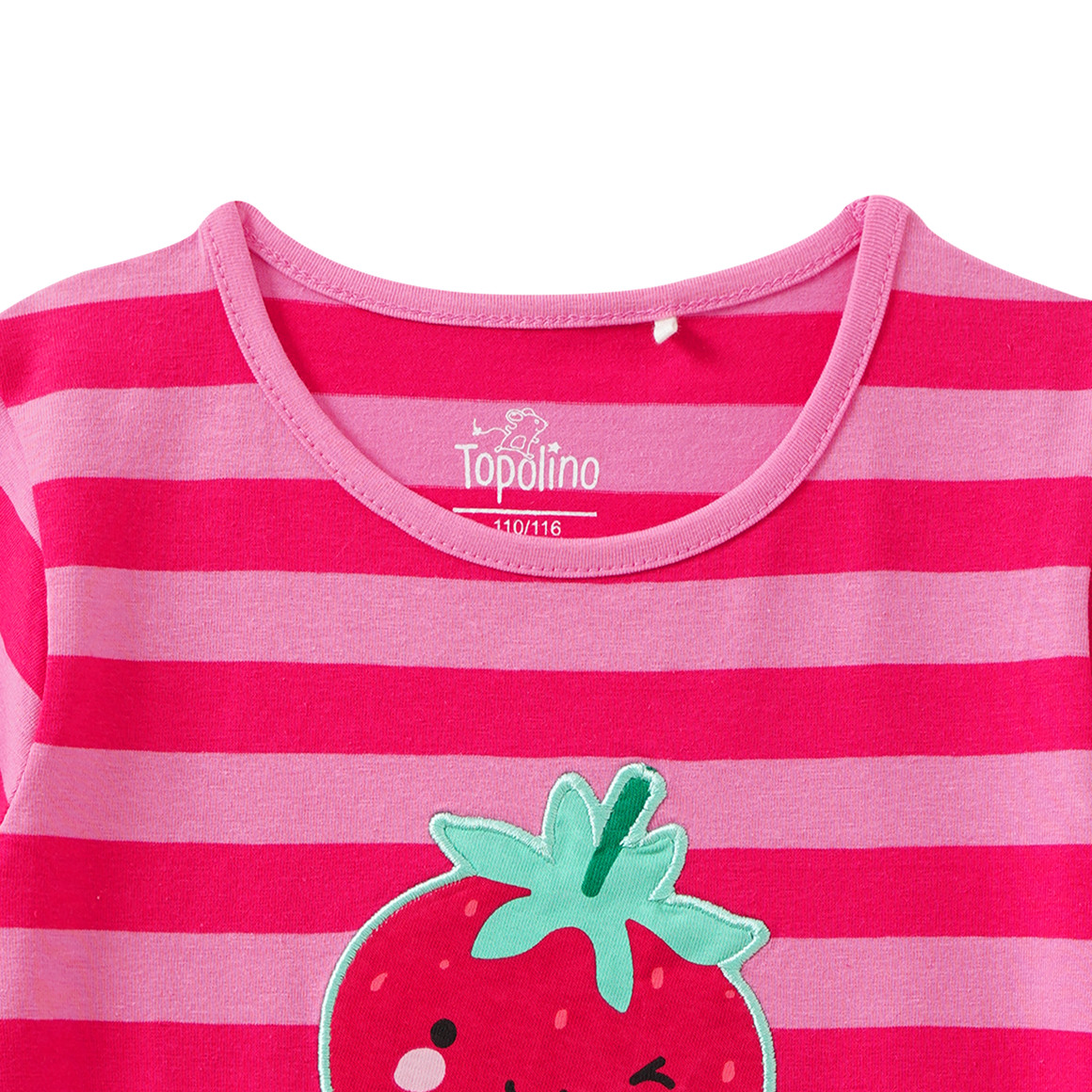 Mädchen T-Shirt mit Streifen