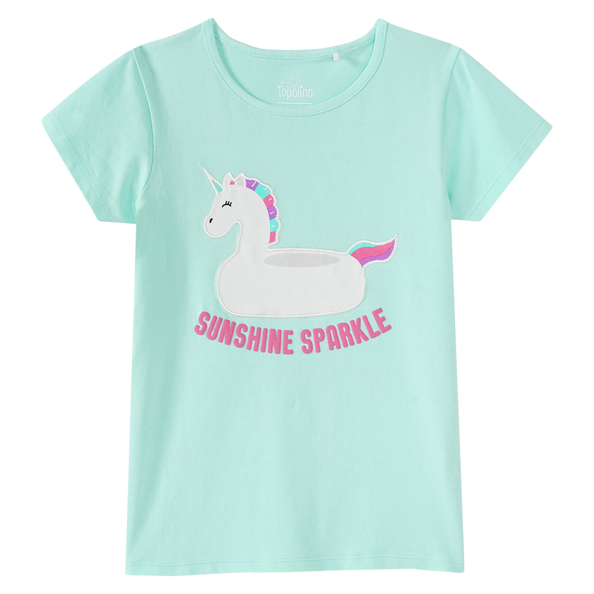 Mädchen T-Shirt mit Applikation
