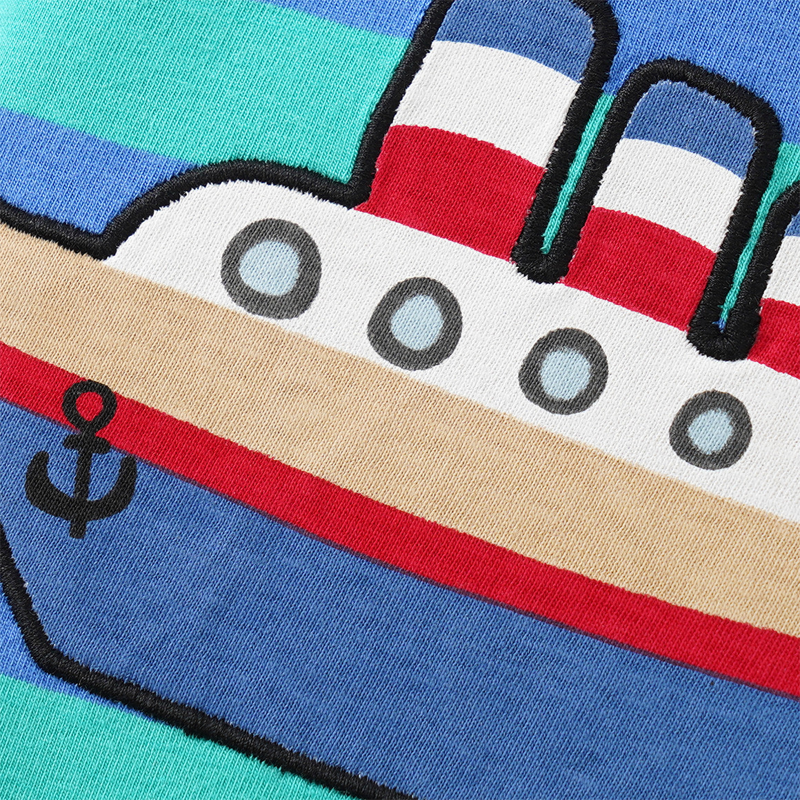 Kinder T-Shirt mit Streifen