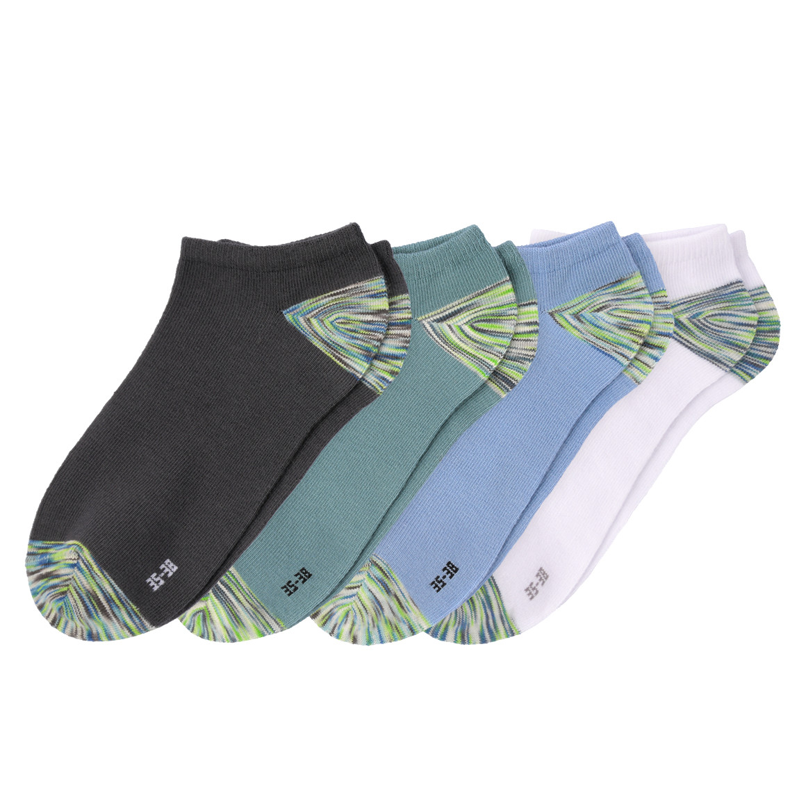 4 Paar Jungen Sneaker-Socken im Set