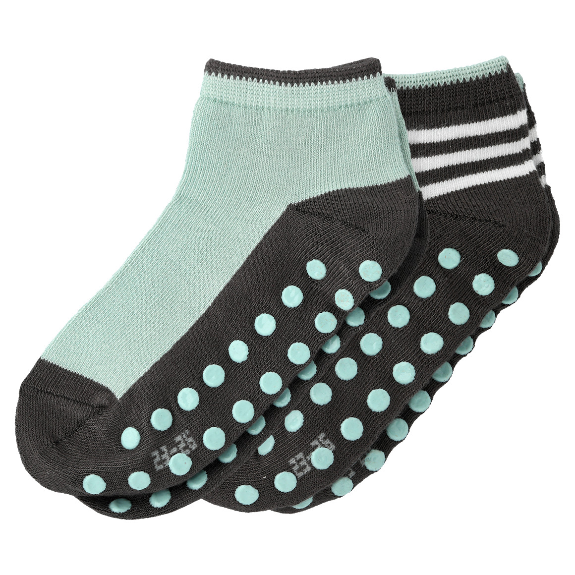 2 Paar Jungen Stoppersocken in Sneaker-Form