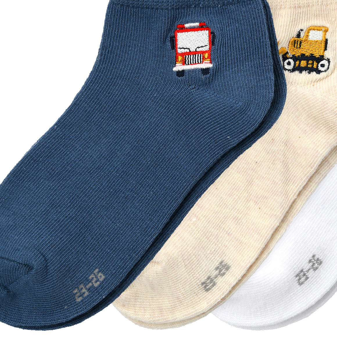 3 Paar Jungen Sneaker-Socken im Set